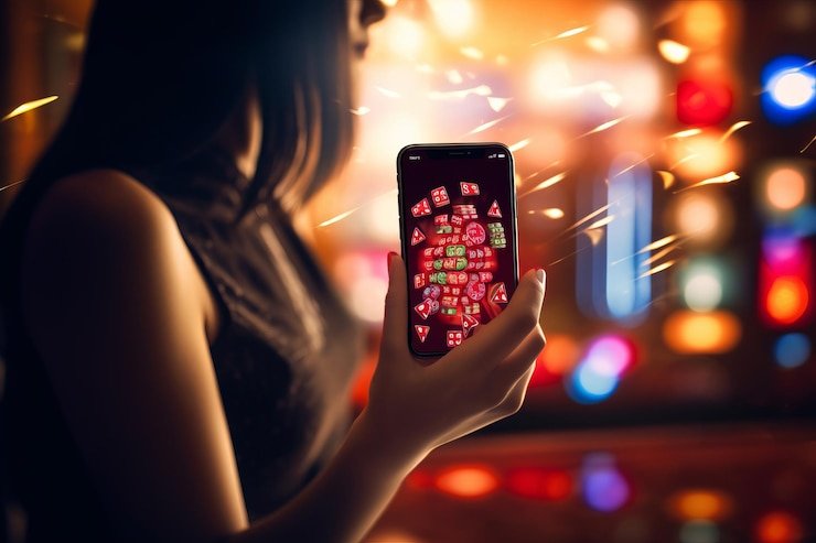 Platform seven slot77 menampilkan sportsbook, live casino, dan permainan slot di perangkat mobile